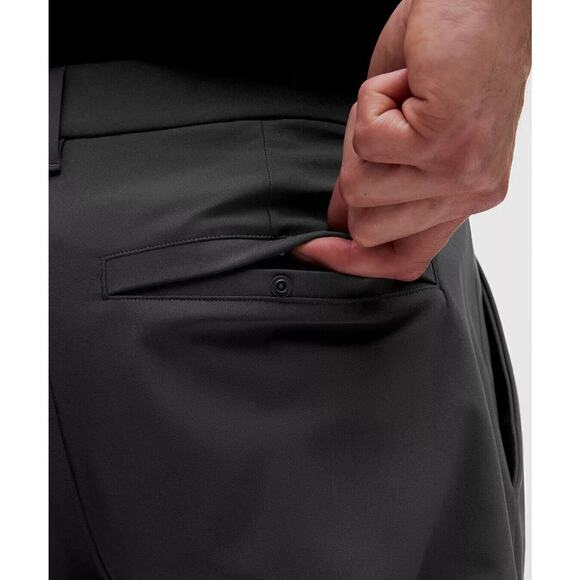 NWT $128 Lululemon ABC Classic-Fit 5Pkt Pants Trouser Warpstreme Obsidian 34X32 - Picture 5 of 13